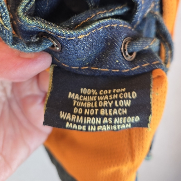 Milwaukee Unisex Denim Collection Performance Vest Sz 2XL Dark Blue Biker - Picture 10 of 13